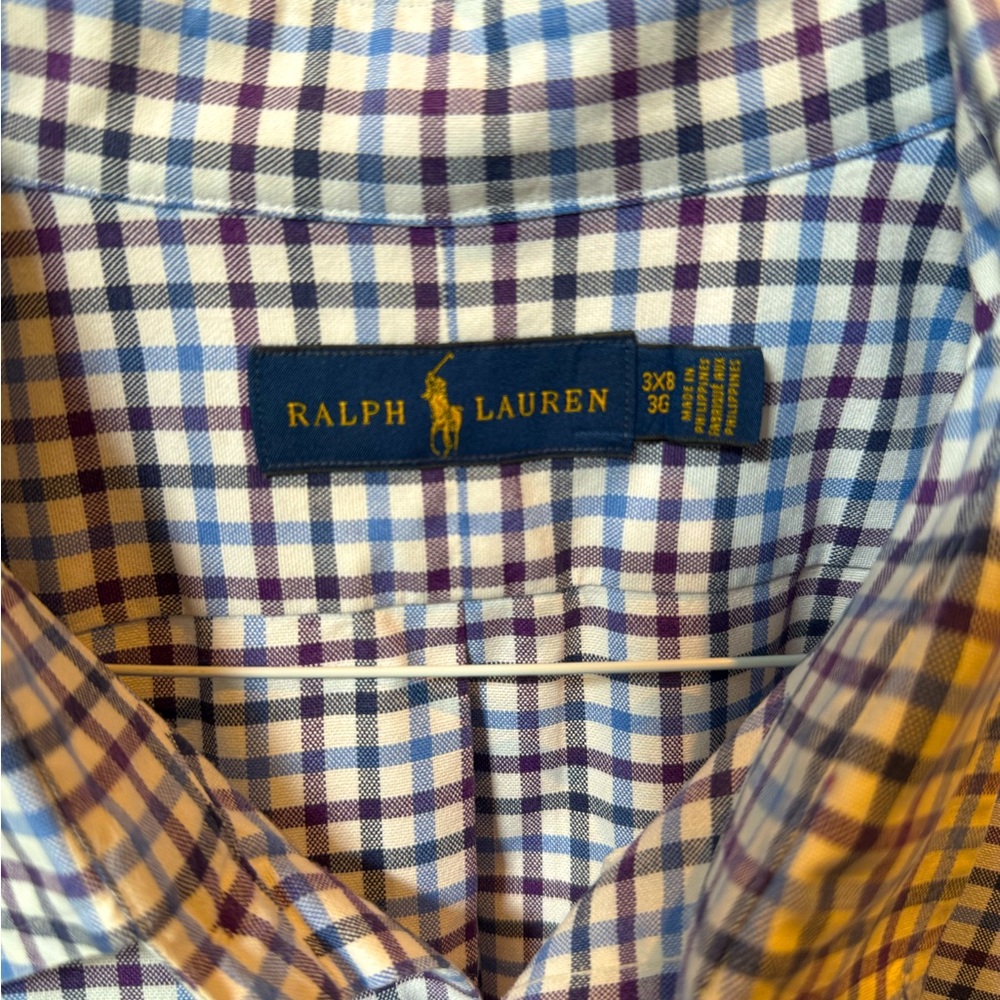 Ralph Lauren Big & Tall  men’s button down shirt.